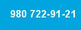 980 722-91-21 980 722-91-21